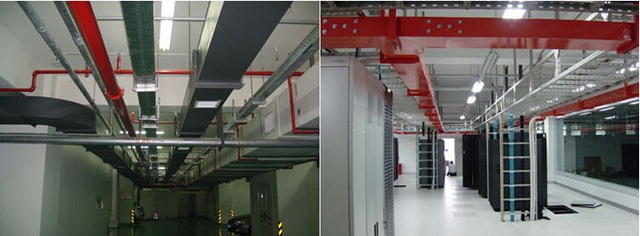 如何計算電纜橋架的尺寸(圖2) 橋架安裝樣式